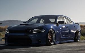 Dodge Charger R/T Scat Pack on Avantgarde Wheels (AG F521) 2019 года